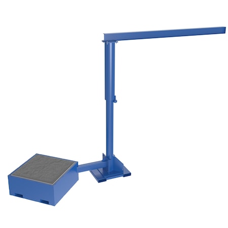 Vestil Port Offset Jib, Concrete, 10 ft., 250 lb. JIB-CBX-25-10-10-BC